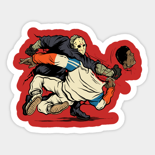 knockout! Sticker by Greendevil